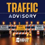 Slide closes State Route 26 in George County, MDOT says TRAFFIC ADVISORY: State Route 26 from State Route 57 and extending 1.5 miles west in George County i