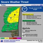 NWS warns of severe storms, flash flooding for north and central Mississippi Photos from Mississippi Emergency Management Agency's post