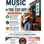 Music at The Cut-Off returns Friday in downtown Ripley 🎶 Music at The Cut-Off is back this Friday!