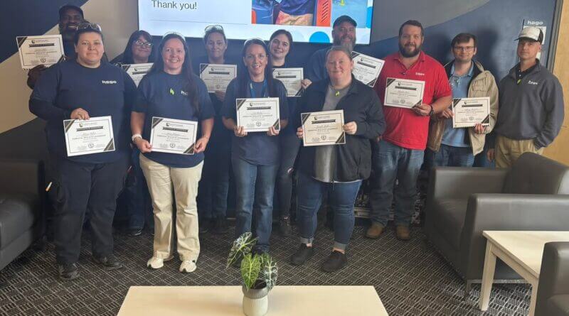 A massive shoutout to this incredible group from Hago Automotive in Iuka who recently completed lead