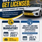 Mississippi to Require Driver's Education for New Drivers Starting July 1, 2027 🚗 Starting July 1, 2027, driver's education will be required for all new drivers in Mississippi