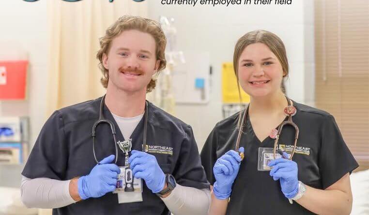 Northeast Health Sciences says 98% of graduates work in their field 98%. That’s not just a statistic