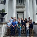 Interns tour Governor's Mansion in Jackson This week our talented interns took a break from work and toured the beautiful Governor’s Mansion in