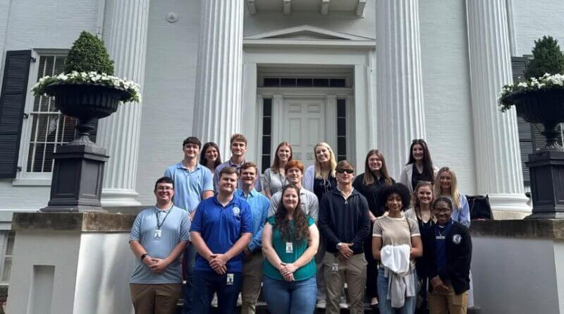 Interns tour Governor’s Mansion in Jackson This week our talented interns took a break from work and toured the beautiful Governor’s Mansion in