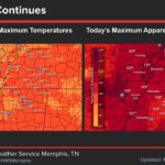 Heat wave to continue through at least Tuesday, forecasters say The current heat wave will continue through at least Tuesday