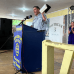 Mississippi politicians use Neshoba County Fair to campaign for higher office Pair of state leaders use Neshoba County Fair speeches to jockey for higher office