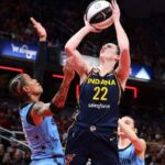 Caitlin Clark scores 32, goes 15-for-15 at line as Fever beat Sky 114-106 in overtime Caitlin Clark drops 32-point double-double in Taylor Swift Nikes as Fever survive stunning Sky comeb
