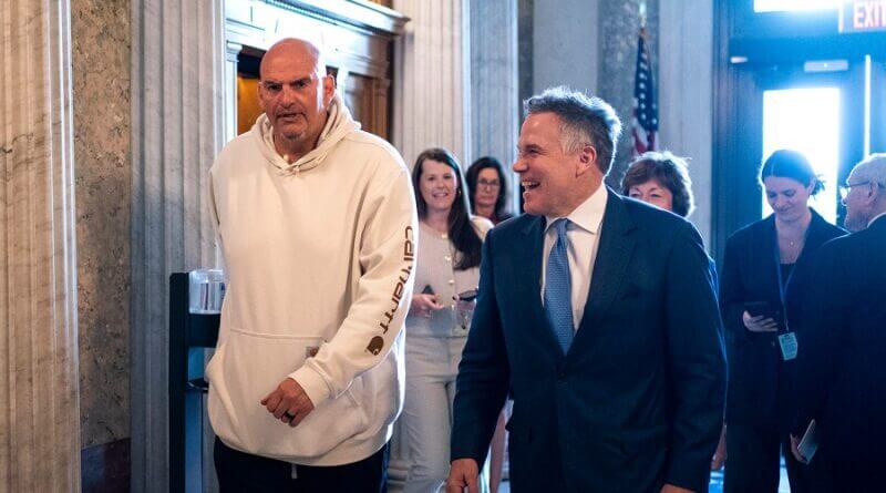 Fetterman, McCormick arrange Pennsylvania booth at D.C. fair after Shapiro cites lack of sponsor Fetterman, McCormick sidestep Shapiro on Pennsylvania's 'Great American State Fair' booth