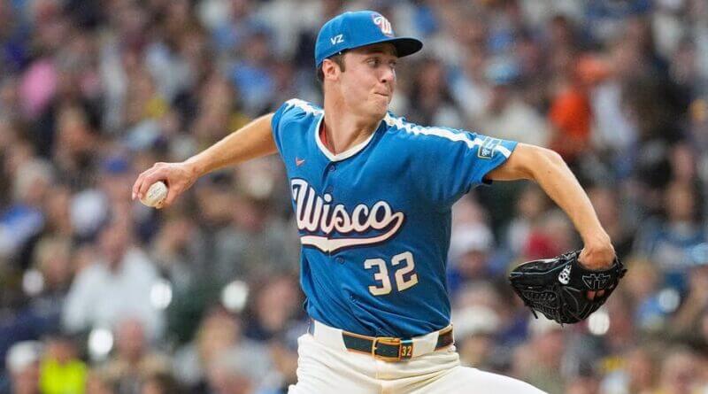 Brewers human howitzer Jacob Misiorowski breaks his own record for hardest pitch thrown by a starter