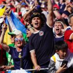 Morocco defeats Scotland 1-0 as Tartan Army parades in Boston Tartan Army marches through the streets like something out of 'Braveheart' ahead of match with Moroc
