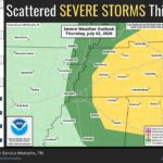 Slight risk of severe storms this afternoon near Tennessee River Valley, forecasters say There is a Slight Risk (level 2/5) for severe weather this afternoon and evening, for areas near the