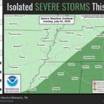 NWS Memphis warns of extreme heat and marginal severe storms Sunday Photos from US National Weather Service Memphis Tennessee's post