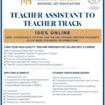BMCU launches online pathway for teacher assistants to earn certification Teacher assistants are changing lives every day