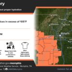 Heat advisory until 8 p.m.; heat index to top 100 degrees ahead of storms 🥵Heat will continue to build ahead of the scattered strong to severe thunderstorms this afternoon an
