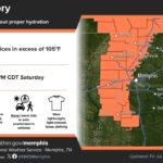 Heat advisory in effect Saturday for western Mid-South 🥵A Heat Advisory is now in effect for Saturday for western portions of the Mid-South