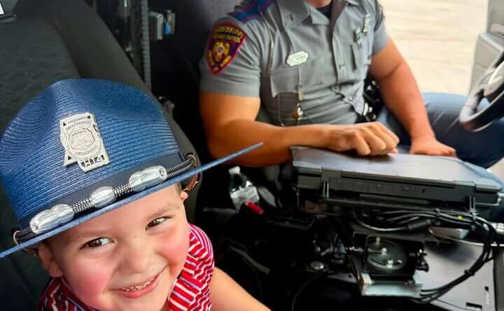 Mississippi Department of Public Safety Welcomes Visitor Aiming to Meet 1,000 Officers Photos from Mississippi Department of Public Safety (Official)'s post