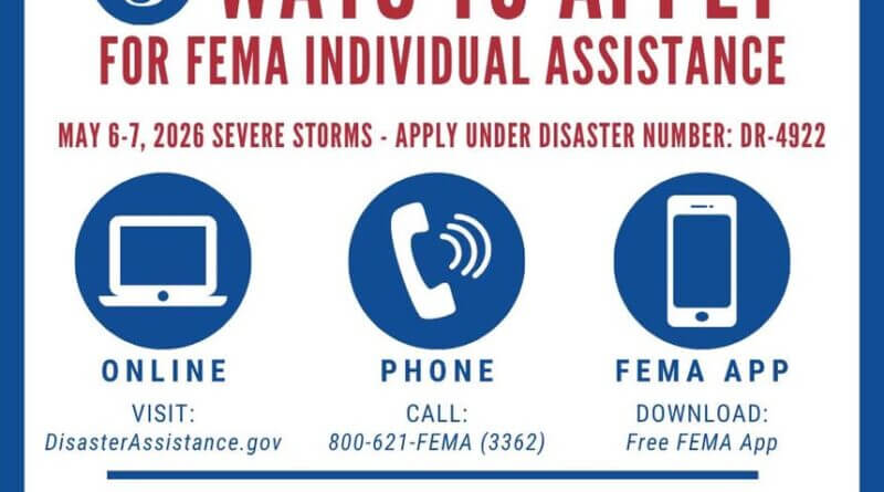 FEMA offers individual assistance after May storms in five Mississippi counties FEMA Individual Assistance is available for those impacted by the May 6–7, 2026, severe storms in Fr
