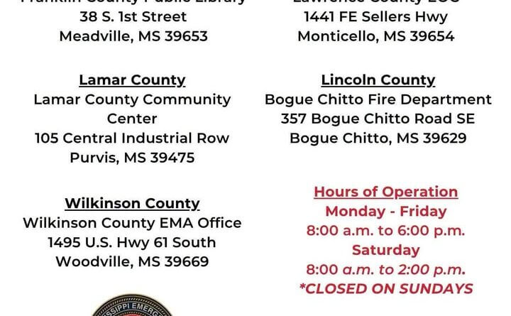 REMINDER❗Disaster Service Centers in five counties are ready to serve residents impacted by the May