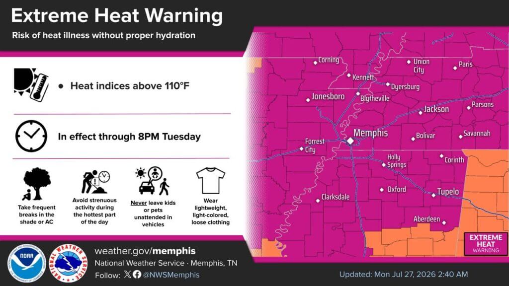 Photos from US National Weather Service Memphis Tennessee's post
