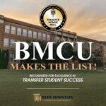 Blue Mountain Christian named to Phi Theta Kappa transfer honor roll Blue Mountain Christian University has been honored as one of the most transfer-friendly colleges in
