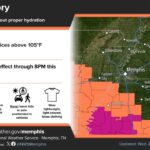Heat advisory in effect for parts of east Arkansas, northwest Mississippi Photos from US National Weather Service Memphis Tennessee's post