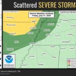 NWS Memphis warns of severe storms, heavy rain through evening Photos from US National Weather Service Memphis Tennessee's post