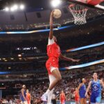 Dominique Malonga becomes youngest player to dunk in WNBA All-Star Game, league says Seattle Storm's Dominique Malonga becomes youngest player to dunk in WNBA All-Star Game history