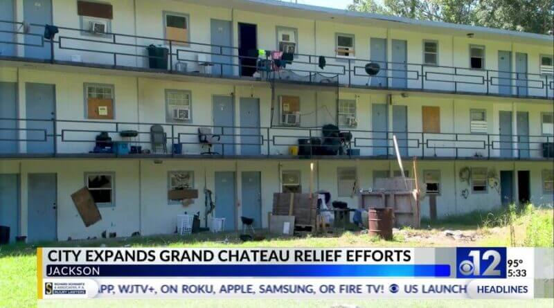 Jackson officials plan relief for Grand Chateau residents