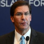 Esper says Trump right to reinstate naval blockade of Iran Esper: Trump reimposing naval blockade on Iran 'the right move'