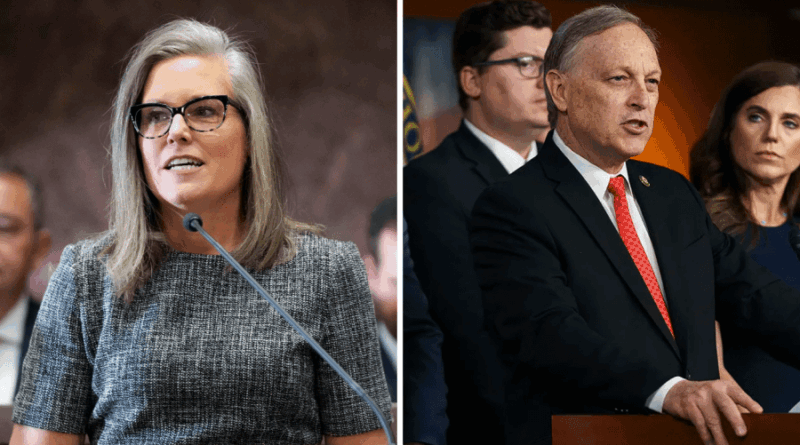 Trump-backed Andy Biggs to face Gov. Katie Hobbs in Arizona governor’s race Trump-backed Biggs to take on Hobbs in key gubernatorial race in Arizona