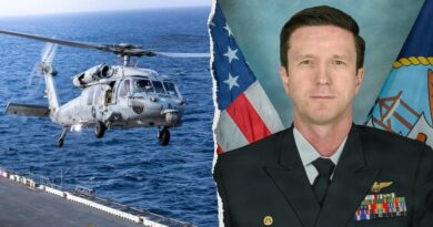 Navy identifies sailor lost in Arabian Sea after helicopter water landing US Navy identifies sailor lost in Arabian Sea after helicopter's emergency water landing