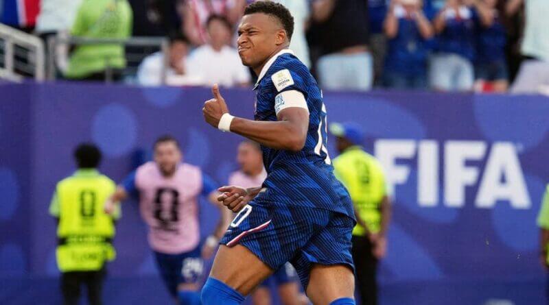 Kylian Mbappé's seventh goal of the World Cup lifts France past Paraguay in physical Round of 16 mat