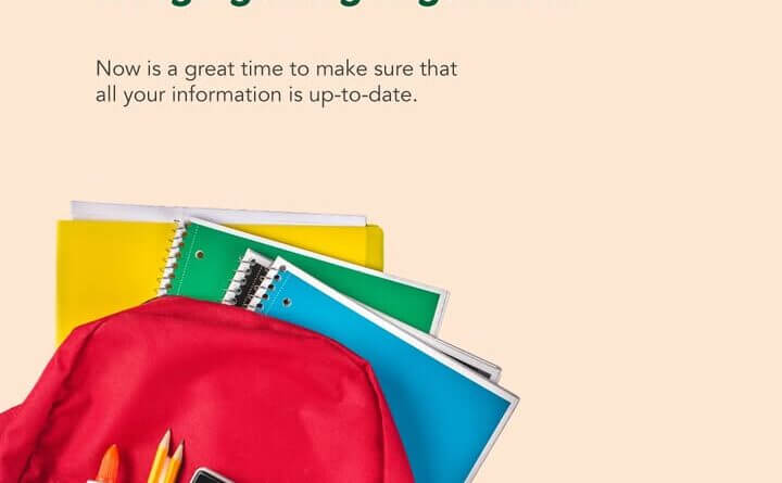 State online portal urges residents to update records on access.ms.gov Backpacks, school schedules and folders aren’t the only things getting organized