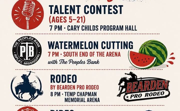 Tippah County Fair Offers Family Night of Rides, Rodeo, Organizers Say There’s something special about a night at the Tippah County Fair