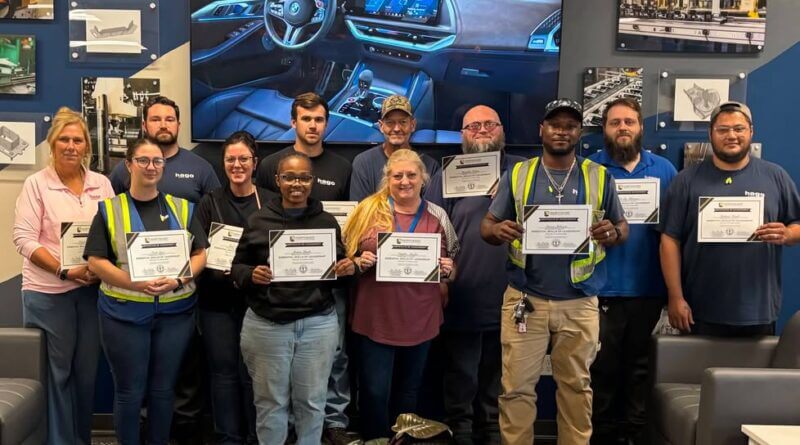 Proud of this incredible group from Hago Automotive for officially completing their Leadership Train