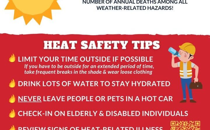 😓The August heat has arrived, and we want you to be prepared!