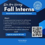 Mississippi auditor seeks fall interns for accountability division The Mississippi Office of the State Auditor is looking to hire fall interns in our government accoun