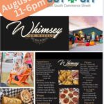 Whimsey On Wheels returns to The Cut-Off on August 18 We’re excited to have Whimsey On Wheels back at The Cut-Off!