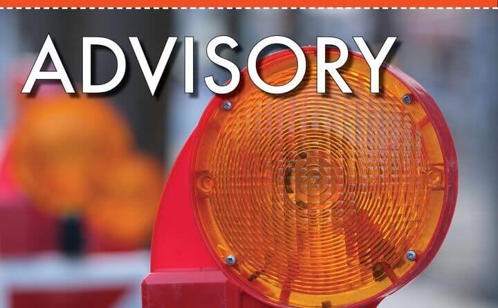 TRAFFIC ADVISORY: The intersection of Pecan Ave