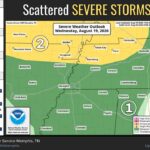 NWS Memphis warns of possible severe storms tonight; tornado risk Photos from US National Weather Service Memphis Tennessee's post