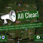 NWS Memphis asks for storm reports, warns of possible second round along and south of I-40 Photos from US National Weather Service Memphis Tennessee's post