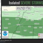 Upper-level ridge weakens; marginal severe storm risk remains The upper level ridge is slowly beginning to weaken, bringing hope for less extreme heat in a few da