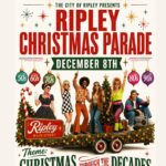 Ripley Christmas Parade set for Dec. 8 with theme 'Christmas Through the Decades' The Ripley Christmas Parade will be held December 8th at 7:00 PM with this year’s theme: