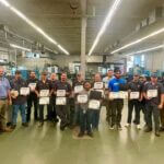 Machinist program celebrates newest graduates Last night, we celebrated our newest machinist graduates and the skills they’ve gained to step into