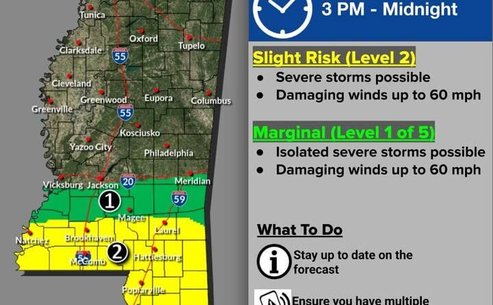 🌩️ Severe Weather Threat Returns