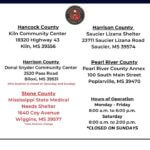 Stone County disaster service center moves to Wiggins on Aug. 31 LOCATION CHANGE: The Disaster Service Center for Tropical Storm Arthur/DR-4930-MS in Stone County wi