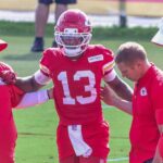 Chiefs rookie Cyrus Allen exits practice after collision; tests show shin bruise Chiefs rookie standout Cyrus Allen exits practice after scary collision with teammate Kaiir Elam
