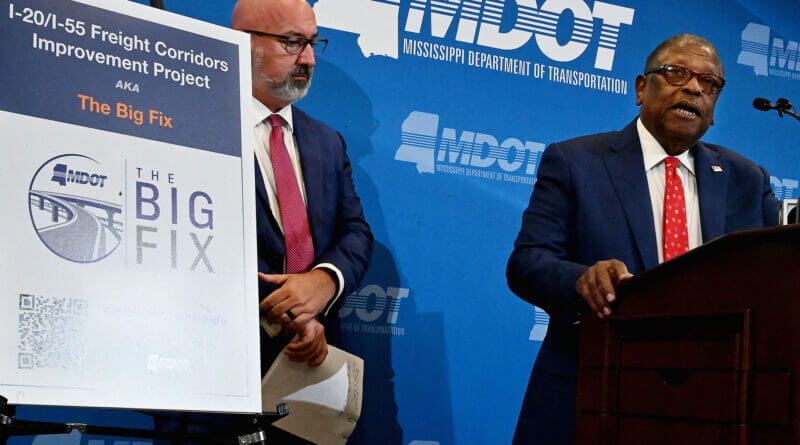 MDOT plans ‘Big Fix’: $400M, 2½-year repair project for I-20 and I-55