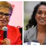 Firm says poll showing Bass leading Raman was bogus Poll showing LA Mayor Karen Bass leading Nithya Raman by a wide margin was fake: company