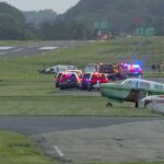 Midair collision near Carlisle Airport kills pilot, injures two troopers Pennsylvania State Police helicopter, small plane collide in midair, killing 1 and injuring 2 state